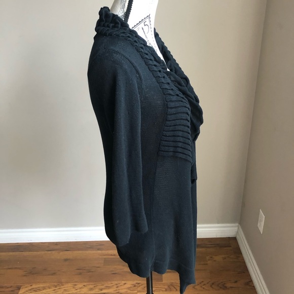 Line For Aritzia open front knit ruffle sweater XS - Picture 6 of 7